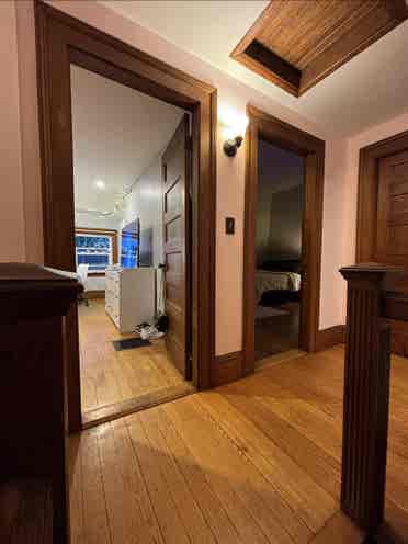 Top floor of apartment for rent