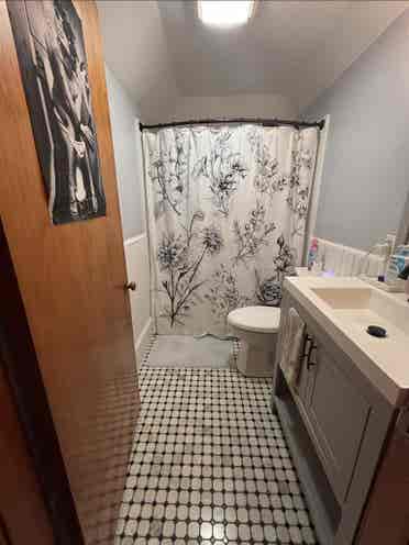 Top floor of apartment for rent