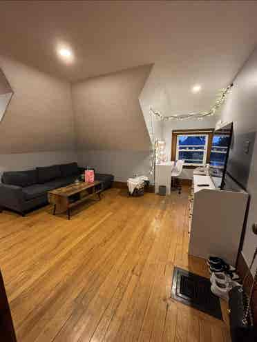 Top floor of apartment for rent