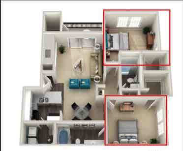 Room for Rent with Private Bath