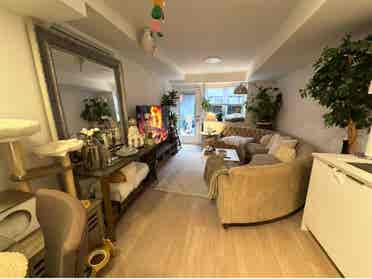 Furnished bedroom in new townhouse