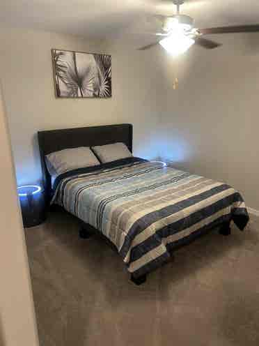 Cozy bedroom for rent.