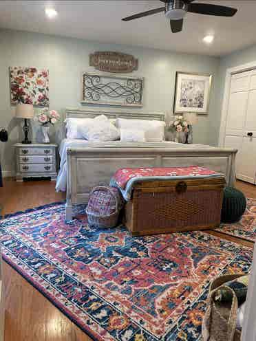 Upstairs room with access