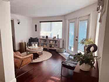 Private Bedroom/Bath & Living Space