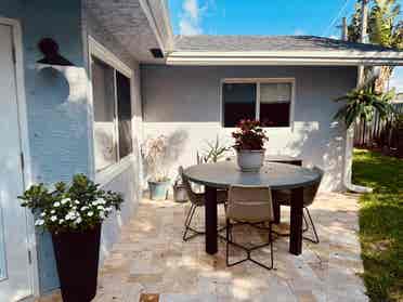 Private Bedroom/Bath & Living Space