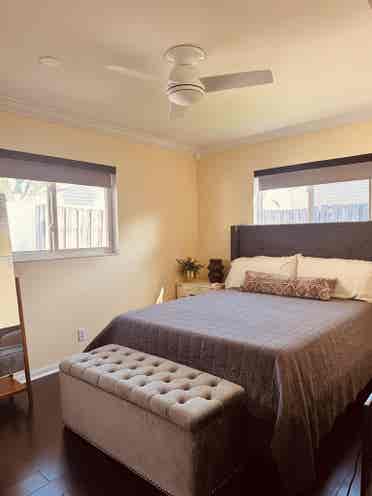 Private Bedroom/Bath & Living Space