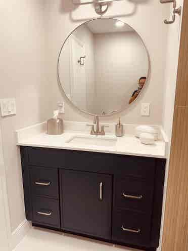 Private Bedroom/Bath & Living Space