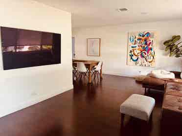 Private Bedroom/Bath & Living Space