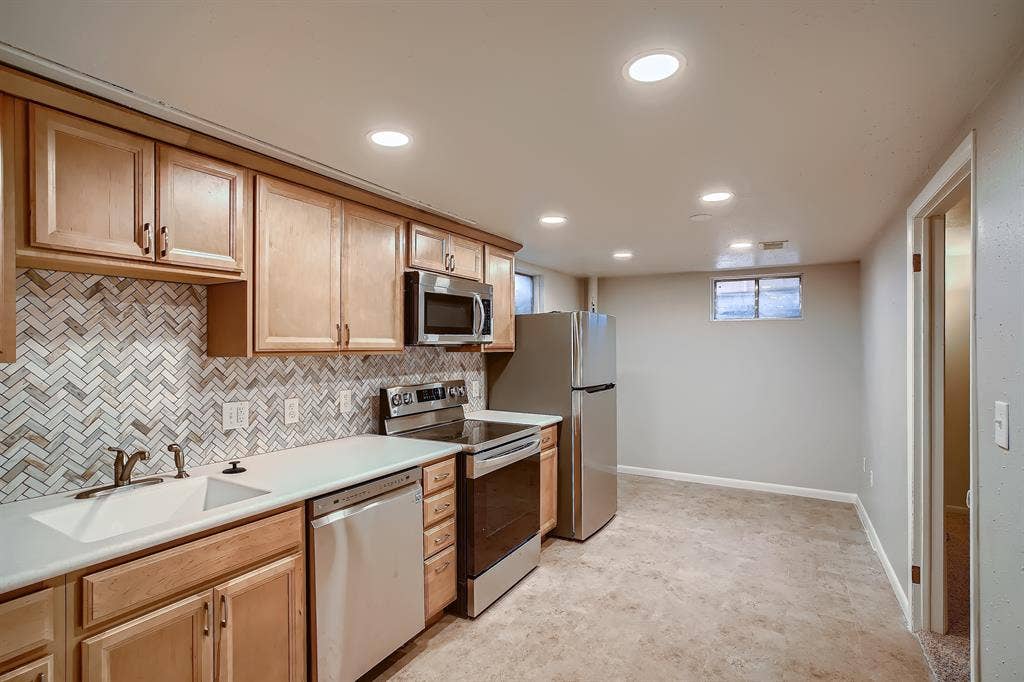 Basement Includes Private Kitchen