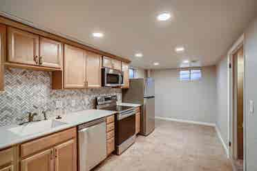 Basement Includes Private Kitchen