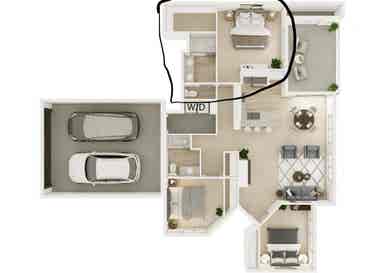 Master Bedroom for lease takeover