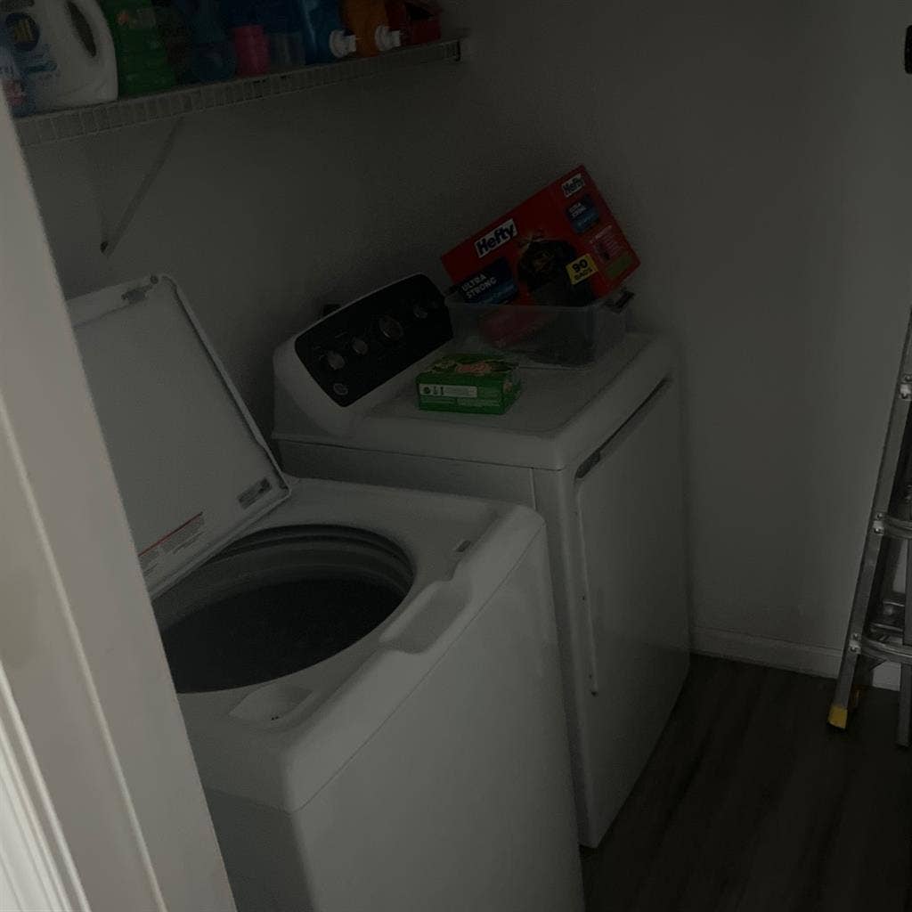 Cleaning in progress