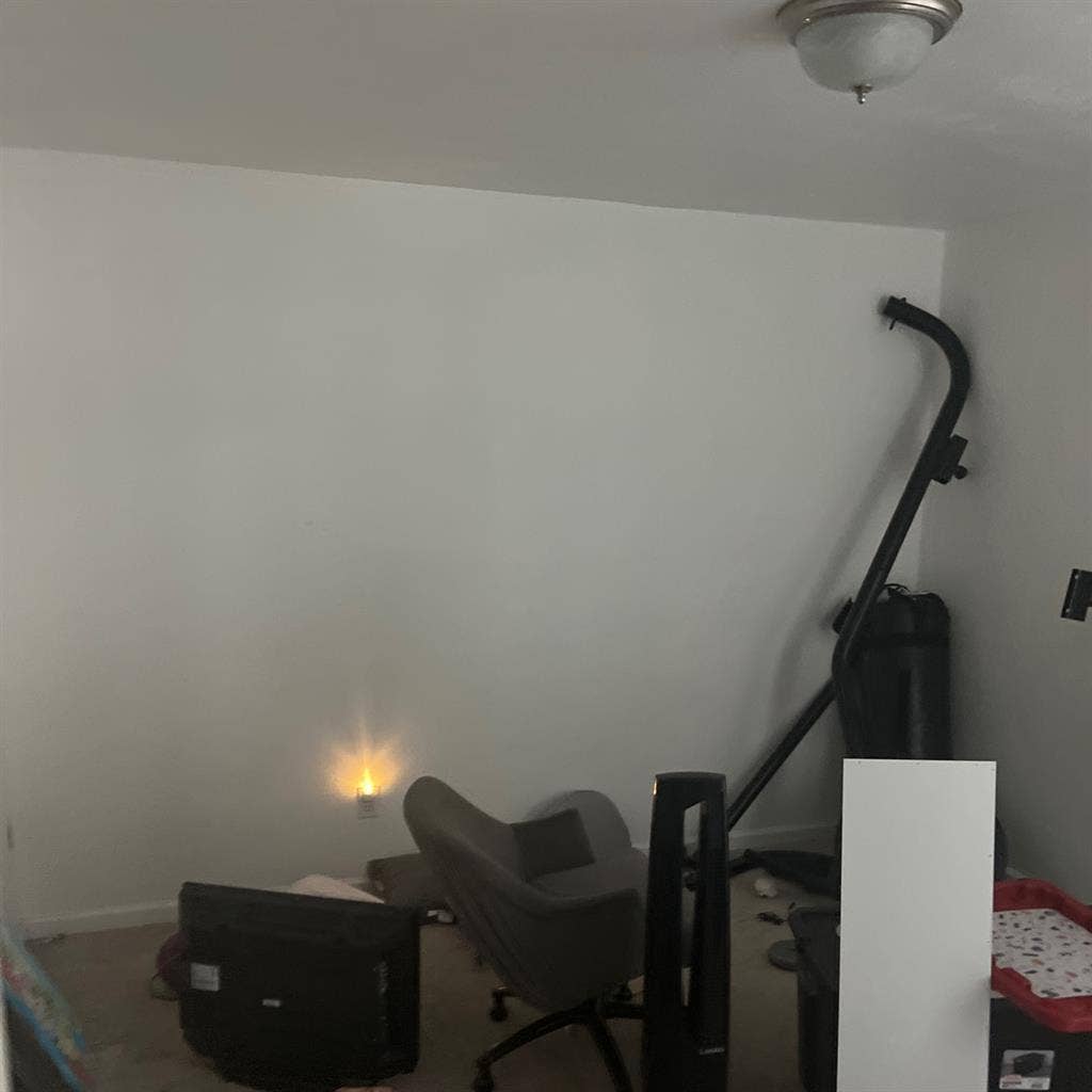 Cleaning in progress