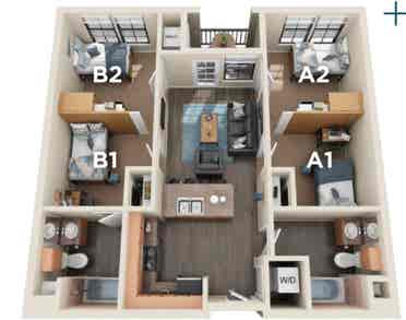 looking for one roommate