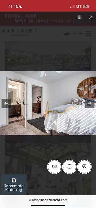 SINGLE, 3 girls RedPoint San Marcos