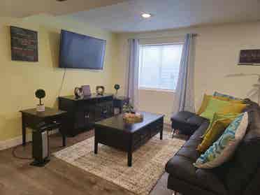 COMFORTABLE STUDIO BASEMENT
