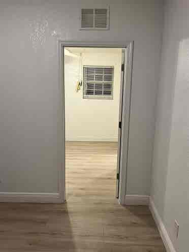 One bedroom and bathroom apartment