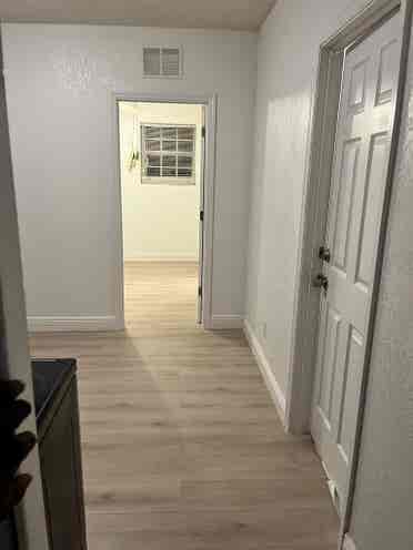One bedroom and bathroom apartment