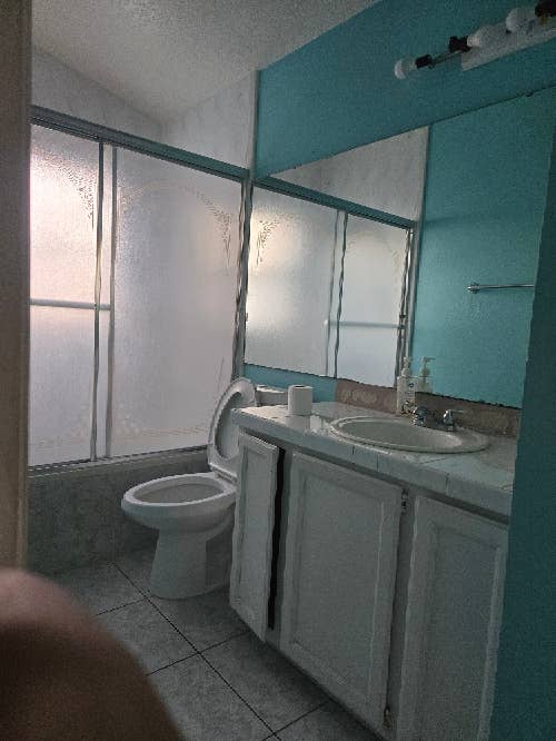 Master bedroom with private bath
