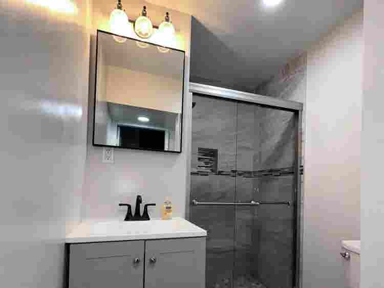 Multiple Rooms in a Renovated House