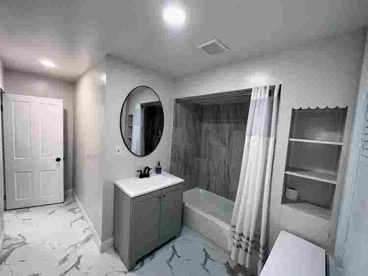 Multiple Rooms in a Renovated House