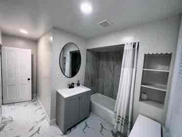 Multiple Rooms in a Renovated House