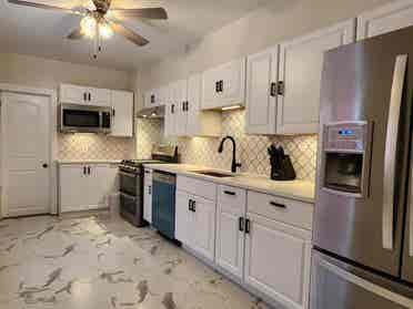 Multiple Rooms in a Renovated House