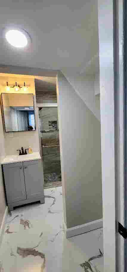 Multiple Rooms in a Renovated House