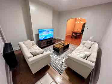 Multiple Rooms in a Renovated House