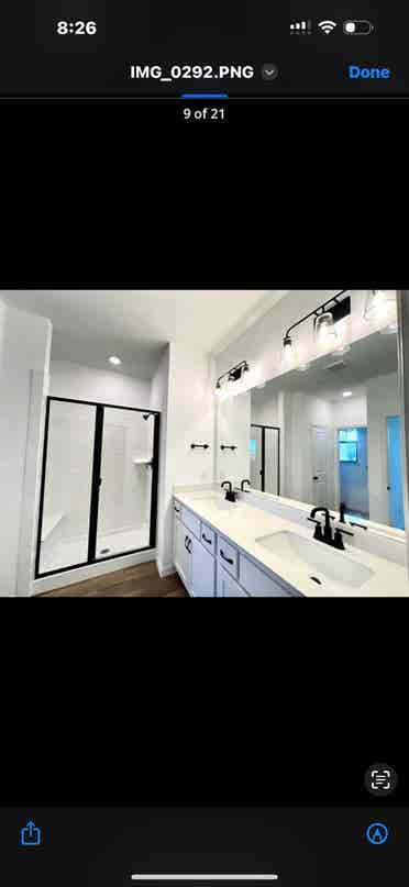 Private bathroom utility included