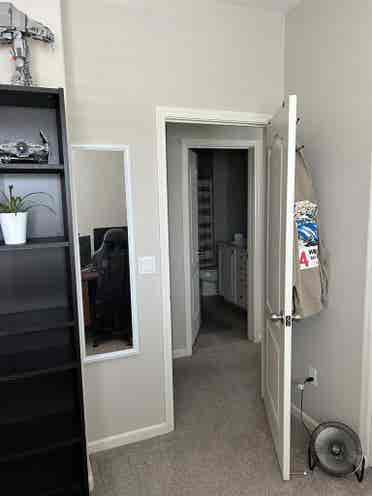 1 private bedroom, shared bath