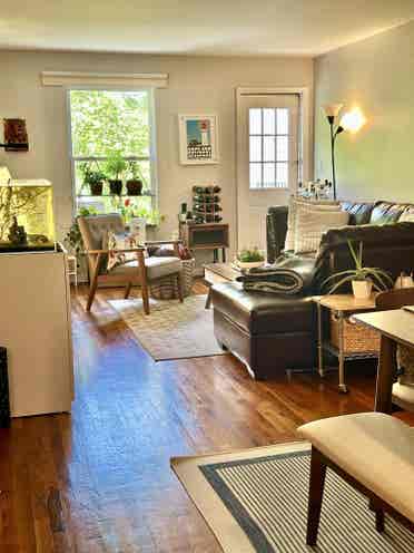 Master suite with private bathroom