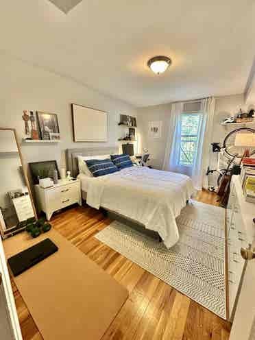 Master suite with private bathroom