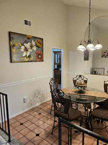 Furnished master/Private bathroom