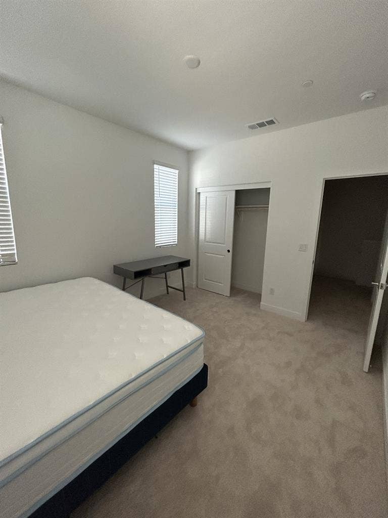 One bedroom in 4 bedroom house