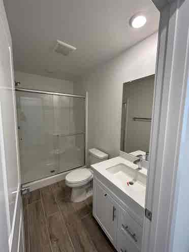 One bedroom in 4 bedroom house