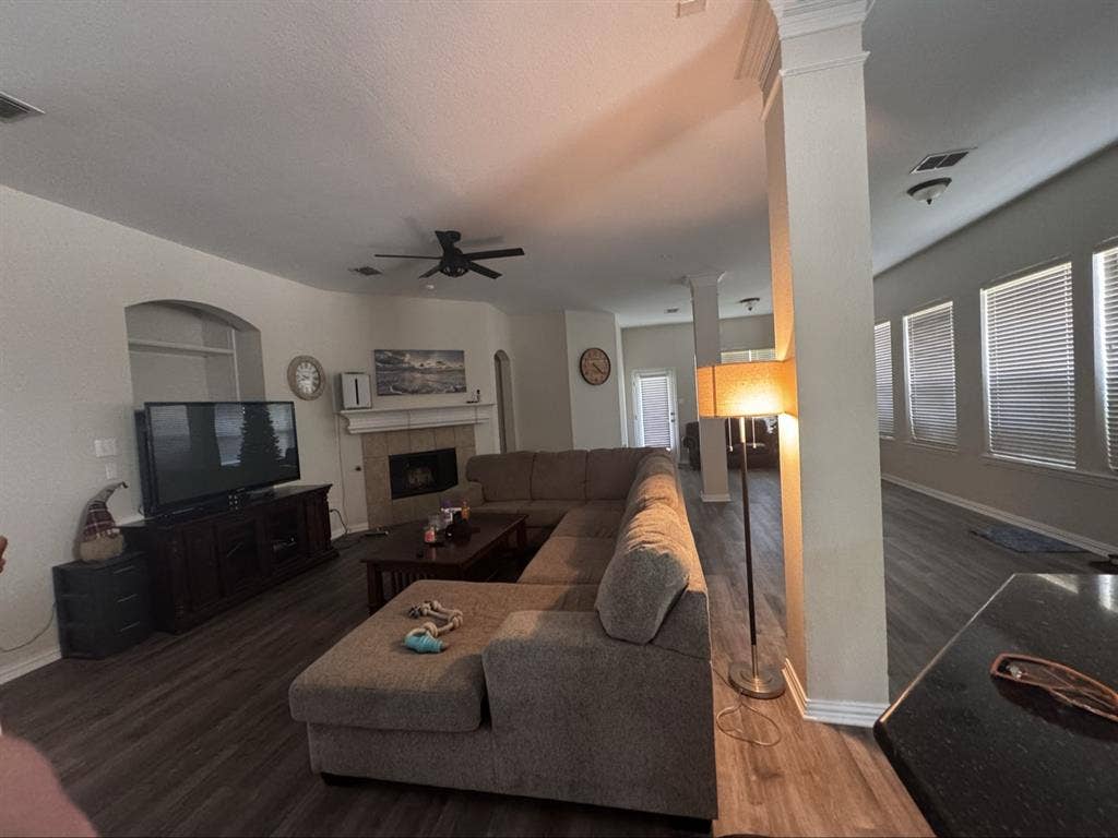 Upstairs room