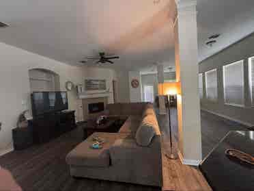 Upstairs room