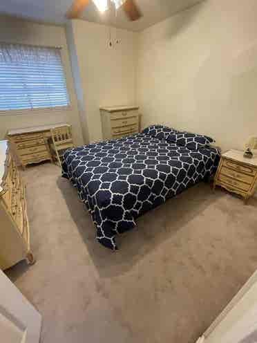 furnished Bedroom private bedroom