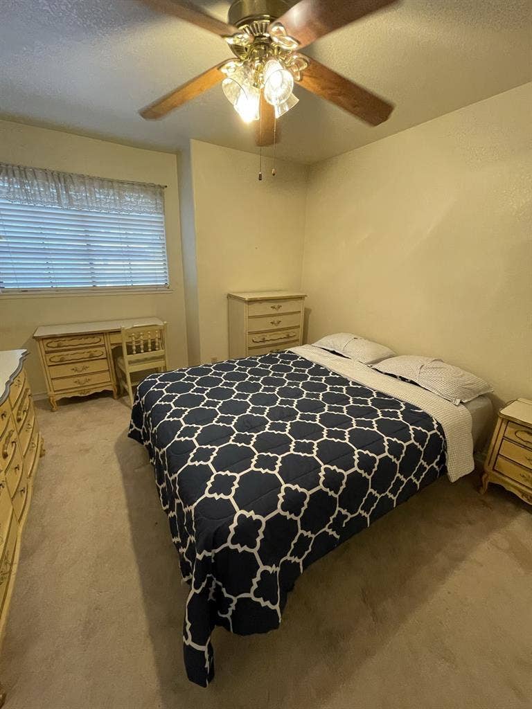 furnished Bedroom private bedroom