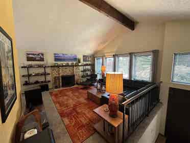 Furnished Room and Workspace