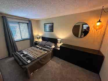 Furnished Room and Workspace