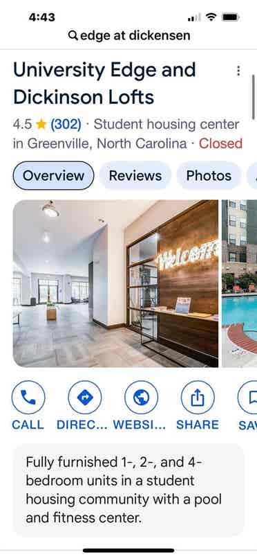 Relet Available at ECU