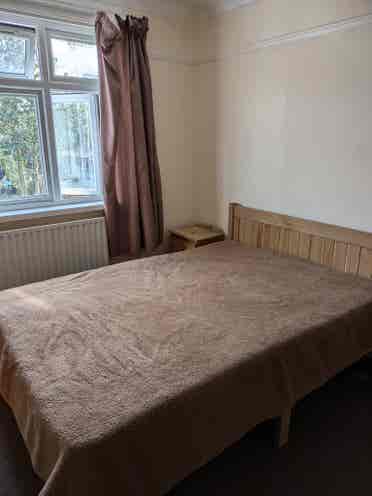 Bright double room available