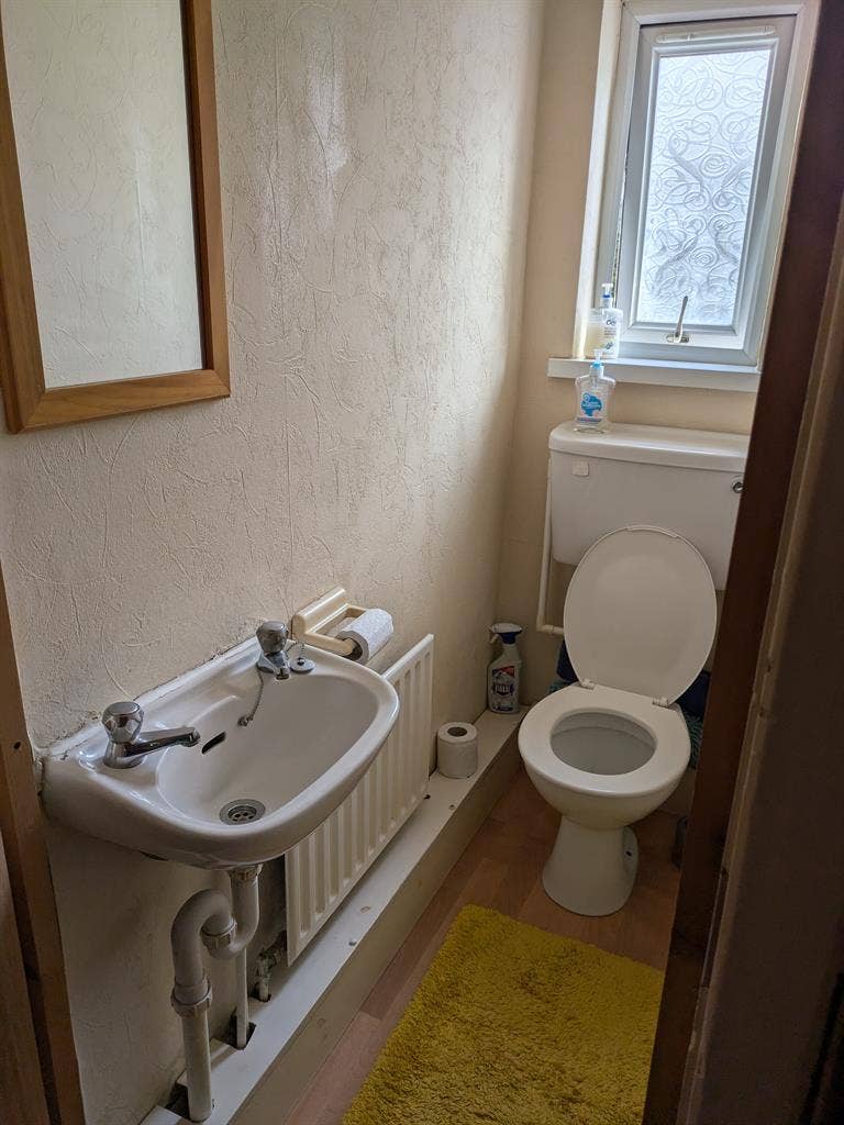 Bright double room available
