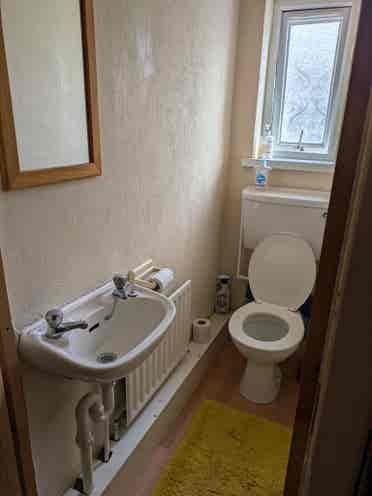 Bright double room available