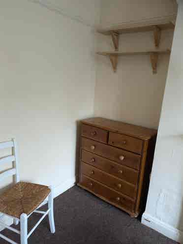Bright double room available