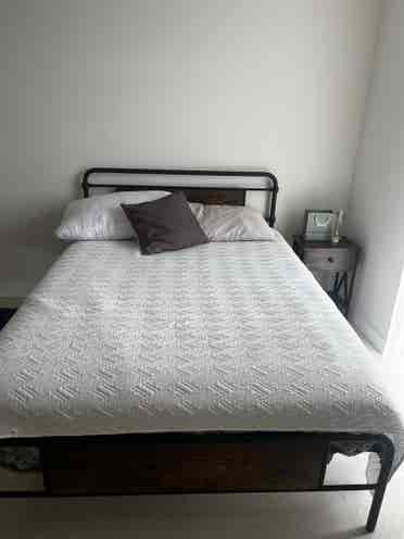 Master bedroom with private bathroo