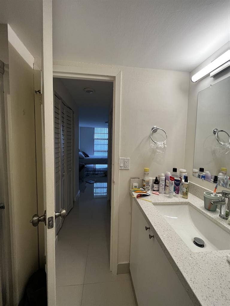 Master bedroom with private bathroo
