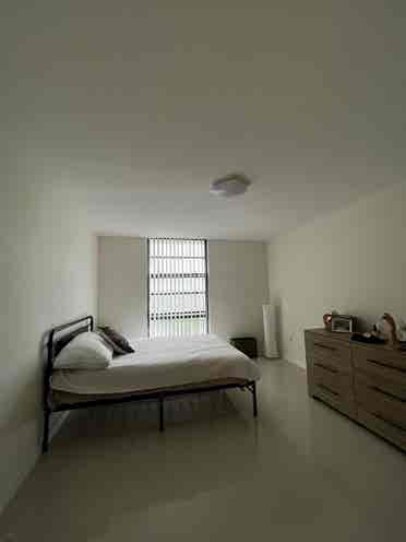 Master bedroom with private bathroo